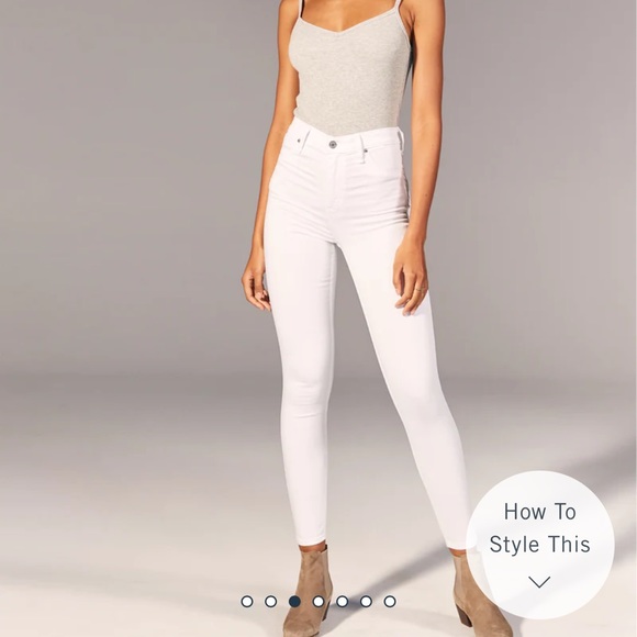 High Rise Jean Leggings (long) Abercrombie & Fitch - Picture 3 of 5